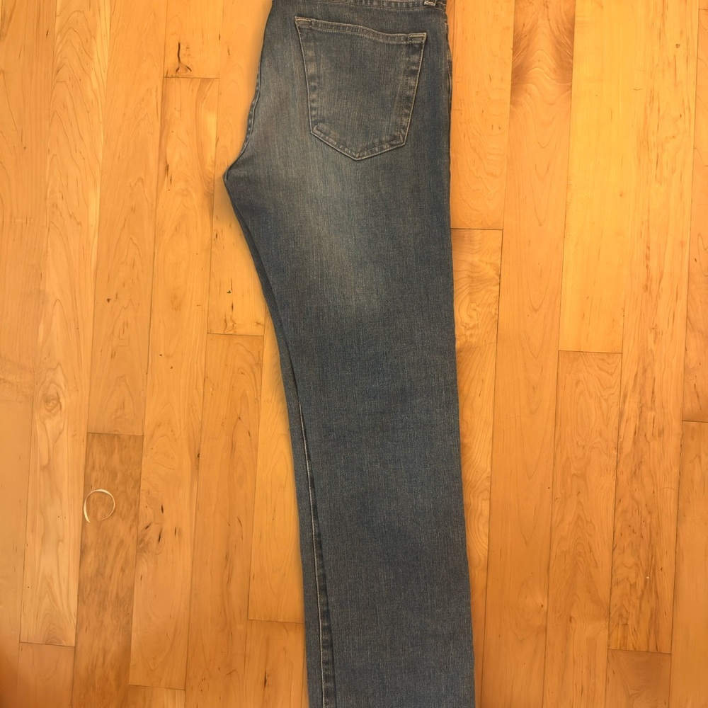 AG Adriano Goldschmied Men's Slim Straight Jeans - Blue